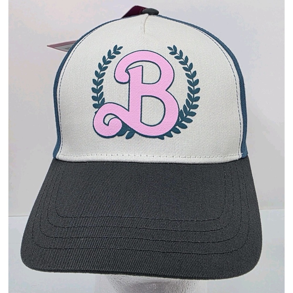 Barbie Snapback Hat Cap 75th Anniversary Edition Teal, Black, White And Pink